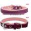 Double Layer Pet PU Creative Collar Comfortable Leash Training Dog Rope Pet Neck Chain Pet Supplies