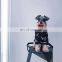 French bulldog Teddy Schnauzer black and white print designer dog hoodie pet