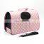 Cheap stripe dog pet carry travel carrier bags for small animals
