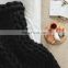Winter chunky knit throw blanket soft free sample custom logo