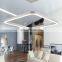 Modern decoration led white Rectangular acrylic chandeliers