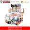 HAS VIDEO Single Rewinder Hdpe Ldpe blown film extruder machine