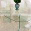 High Quality Irregular shape Tempered  Glass Table Top