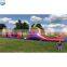 Inflatable Obstacle Course Challenge, Red Inflatable Climb Obstacle Game for kids