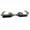 2PCS Interior Door Handle For 2007-2012 Hyundai Santa Fe Beige / Gray Plastic