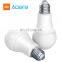 Xiaomi Original Smart Bulb Aqara LED Light Bulb Voice Control  Adjustable Color Aqara LED Bulb 9W E27 2700K-6500K 806lum Zigbee