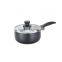 16CM Aluminum Non-Stick Sauce Pan With Glass Lid; Aluminum Sauce Pan For Kitchen; Divided Sayce Pan