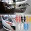Pair 31.5 x 8.7cm Universal Car Trunk Fire Flame Vinyl Decor Decal Sticker For Body Door Bumper Hood Waterproof