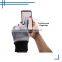 HANDLANDY Grey Flexible Winter Outdoor Warm Cycling Gloves Touch Screen Mens Sport Bike Gloves With Knitted Wrist Cuff