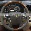 land cruiser lc200 interior  Wooden Steering Wheel NAPPA leather  with buttons and covers for GRJ200 UZJ200 2008-2020
