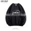 Little boy Nili bf street hip-hop trend shop loose hedging autumn and winter printing plus velvet round neck sweater