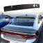 For Dodge Charger  Rear Trunk Glossy Black With Painting ABS Plastic Primer Rear Roof Top Wing Spoiler for Dodge Charger SRT