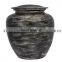 wooden finished urns