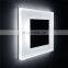 Recessed Square Acrylic LED Stair Footlight COB 110V 220V Modern Home 3W LED Step Wall Lamp