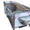 stainless steel brushing machine for peeling potato/carrot/ginger washing machine cleaning machine