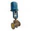 Manufacturer wholesale electric sleeve control valve electric single seat control valve