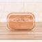 Japanese Style Eco-friendly Airtight Metal Stainless Steel Bento Lunch Box With Bamboo Lid