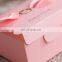 Pink  candy gift paper boxes packaging