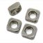 All Sizes Square Thin Nuts , SS / CS Square Lock Nut DIN ISO Standard