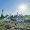 Stainless steel deer manufacturer, non-embroidered steel deer garden landscape sculpture decoration, park square sculpture