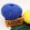 Hand Knitting 100 % Wool Yarn Customized Dyed Wool Yarn