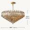 Exquisite Modern Luxury Diamond-Cylindrical Crystal Pendant Chandelier for Living Dining room Kitchen Island Foyer Bedroom