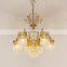 european luxury hanging lamp empire chandelier k9 crystal large gold chandeliers