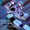 New designs E50 TWS bass wireless hi res noise cancelling touch handsfree waterproof mini gaming in-ear earphones