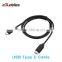 TPE jacket 1m white color round cable fast transfer 2.0 usb c                        
                                                                                Supplier's Choice