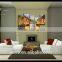 5pcs panel hotel decor handmade oil painting