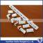 OEM factory manufacturer perforated white plastic product parts
