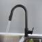 Automatic induction kitchen pull-out faucet