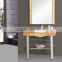 AQUARIUS Wall Solid Wood Double Sink Modern Bathroom Vanity