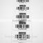 factory price blank white rectangular paper material sticker label wholesale