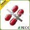 ST Duplex Metal Fiber Optic Adapter