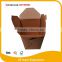 paper noodle pail of high quality ivory card board paper bio box