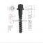 Railway Spike Screw, Railroad Screw With Plastic Dowel, Railway Screw Spike