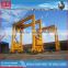 Rubber tyre gantry crane for lifting containers
