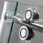 2016 famous shower enclosure stainless steel sliding door roller