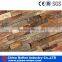 Red Quartz Stacked Stone Pannels