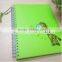 Customized handmade spiral notebook printing ,exercise notebook