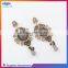 High quality women's colorful glass beads drop earrings, new design ladies earring