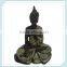 Home decorative silver thai resin buddhas