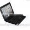 Clamshell wireless Bluetooth keyboard case for iPad234 with 4000mah battery,rechargable folio calmshell Bluetooth keyboard