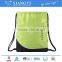 Multicoloured gym sackbag,drawstring backpack,sport bag