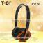hot new product for 2015 pure color for light folding studio headphones