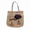 PLUS burlap bag jute tote bag wholesale Handbag Jute Bag