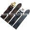 22mm high quality genuine leather Watch strap with stainless steel buckle
