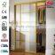 JHK- G22 Malaysia Aluminum Design Glass Laminated MDF Kitchen Cabinet Swing Door And Door Closer