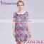 Fashion elegant 2015 summer new women's silk soft chiffon dresses Hangzhou